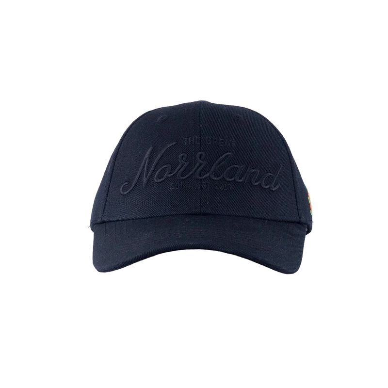 Great Norrland Hooked Cap All Black - SQRTN