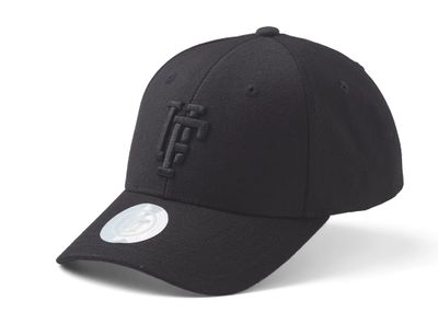 Spinback Baseball Cap Crown 4 Black/Black - Upfront