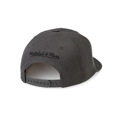 Own Brand Pinscript Charcoal/Black Red Classic - Mitchell & Ness