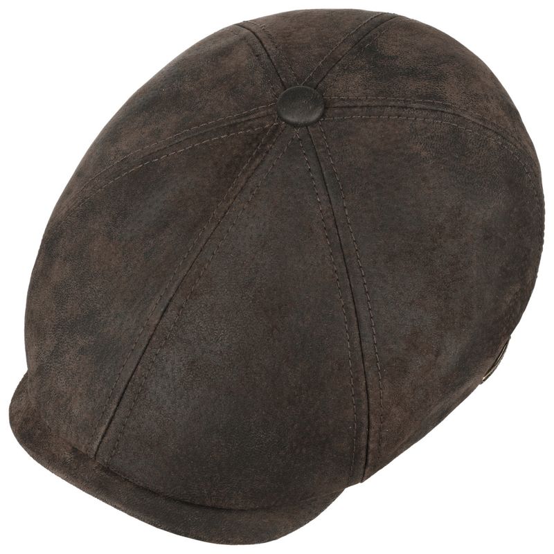 Stetson 6-Panel Cap Pigskin Chocolate