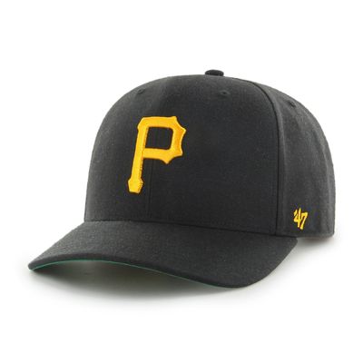 MLB-Cold Zone 47 MVP DP CAP-Pittsburgh Pirates-BLACK-OSFA
