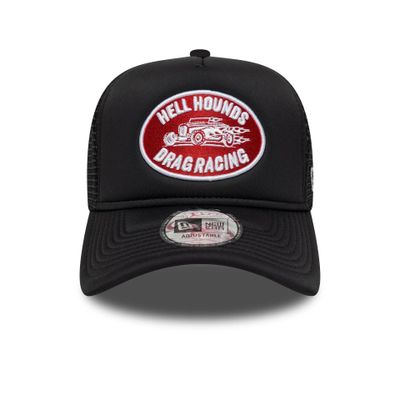 Graphic Patch Black 9FORTY A-Frame Trucker Adjustable Cap - New Era