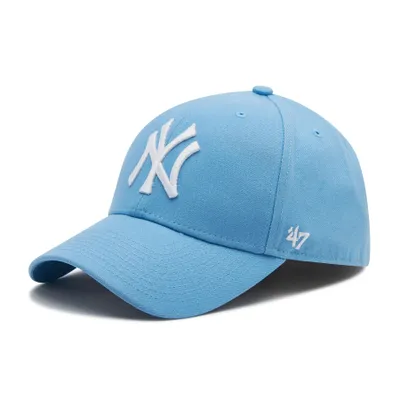 Kids New York Yankees Keps Raised Basic MVP Columbia Adjustable - 47 Brand