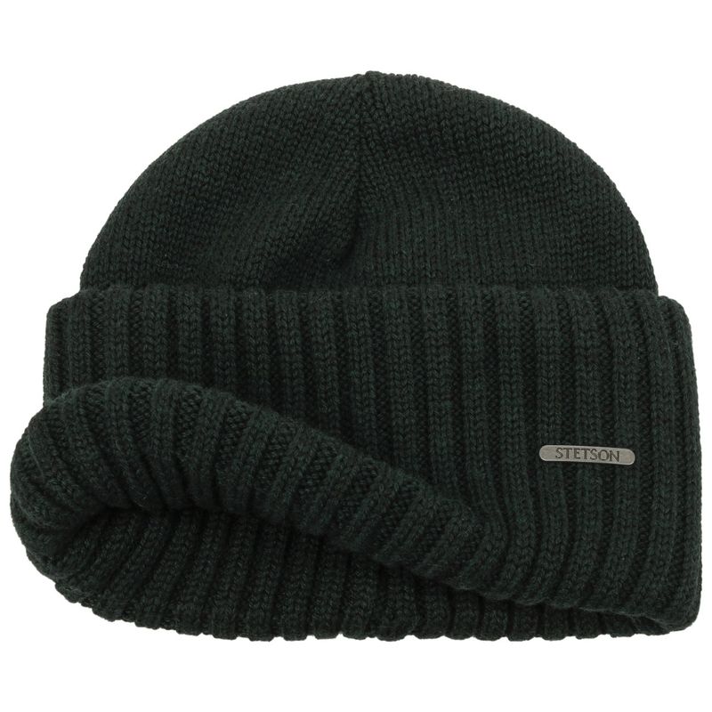 Stetson Beanie Merino Dark Green