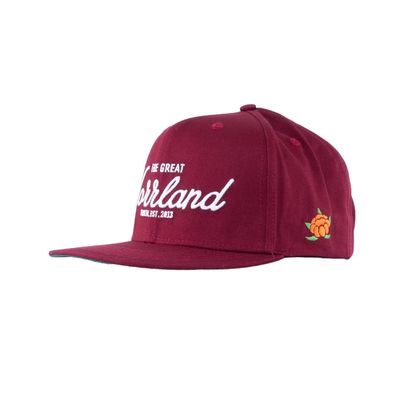 The Great Norrland Snapback Maroon - SQRTN