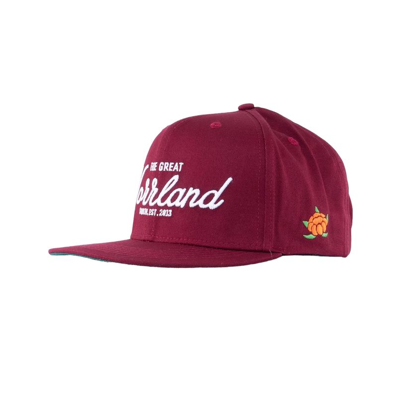 The Great Norrland Snapback Maroon - SQRTN