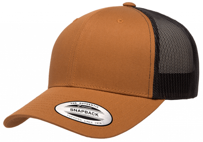 Flexfit Trucker Caramel/Black 6606 - Yupoong - Fri frakt