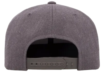 YP Classics Premium Snapback Dark Heather Grey - Yupoong