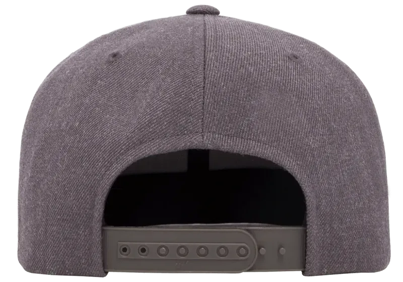 YP Classics Premium Snapback Dark Heather Grey - Yupoong