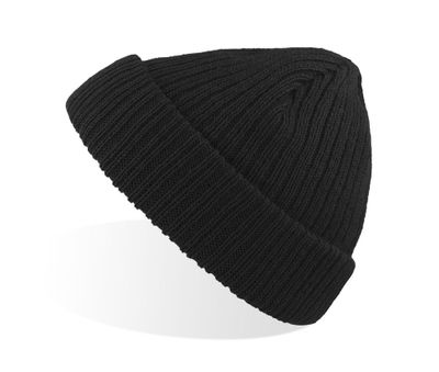 Docker Nero Fold Up Rib Beanie - Atlantis - Fri frakt