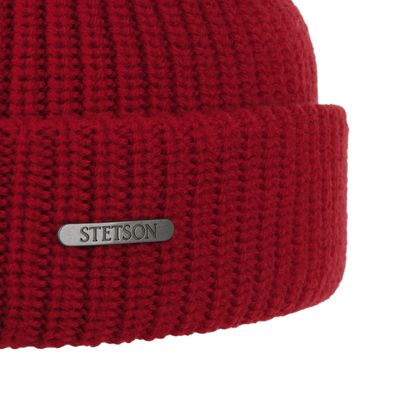 Stetson Nashville Knit Docker Beanie Cherry