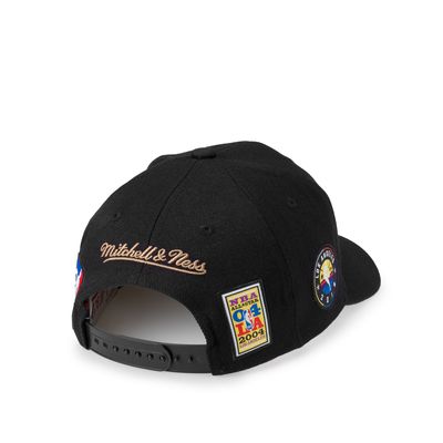 Allstar Script Patch - Los Angeles Lakers Black - Mitchell & Ness