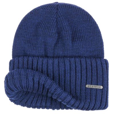 Stetson Beanie Merino Blue