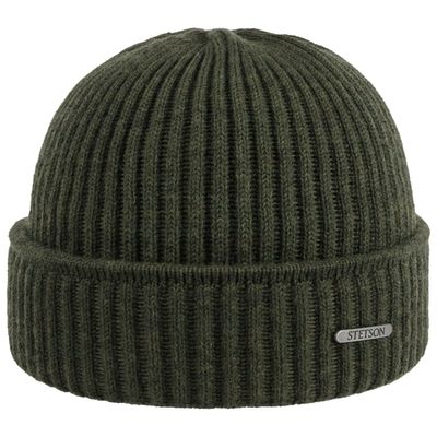 Stetson Beanie Merino Olive