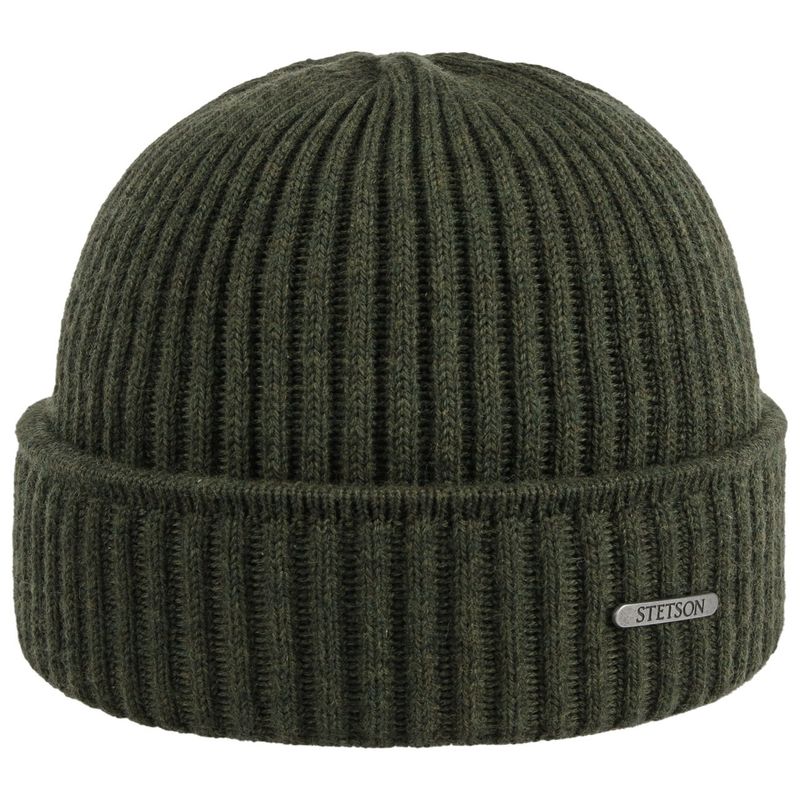 Stetson Beanie Merino Olive