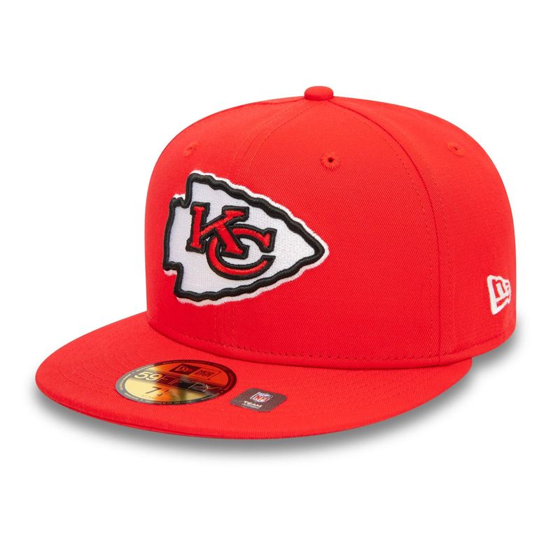 Kansas City Chiefs Official Team Colour Red 59Fifty - New Era