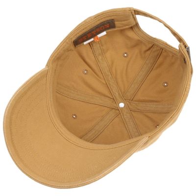 Rector Baseball Cap Cotton Light Brown - Stetson