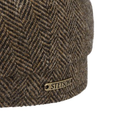 Hatteras Wool Herringbone Brown-Melange Stetson