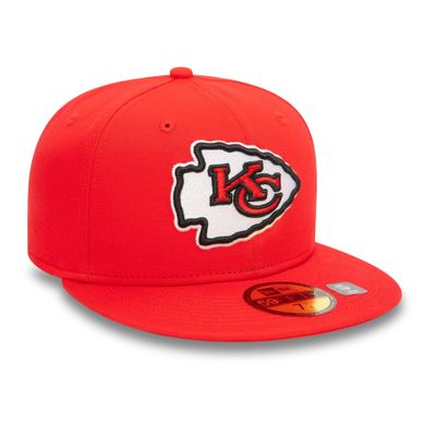 Kansas City Chiefs Official Team Colour Red 59Fifty - New Era