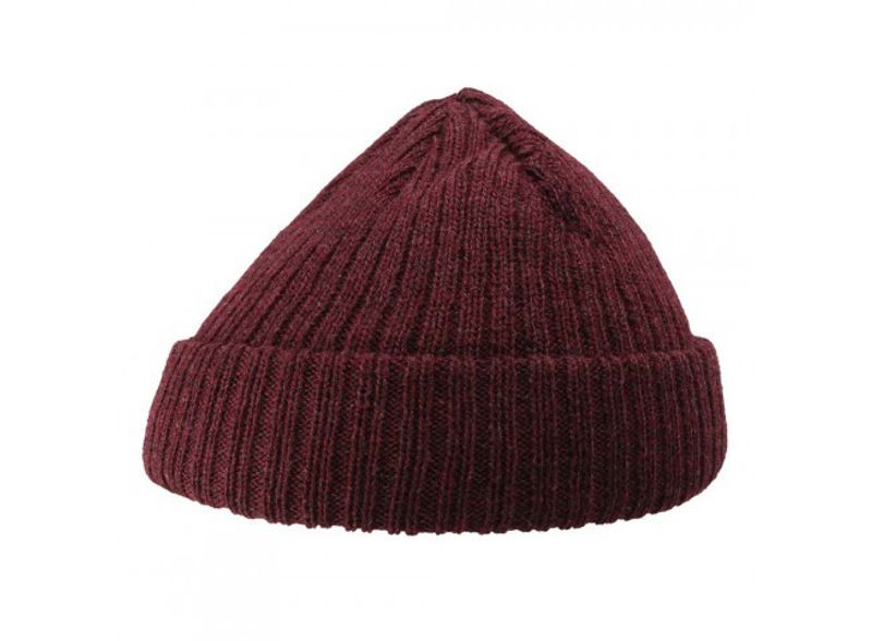 Docker Bordeax Fold Up Rib Beanie - Atlantis - Fri frakt