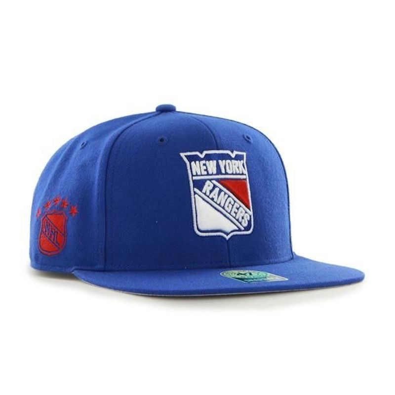 New York Rangers Vintage Captain Royal NHL - 47 Brand -Fri Frakt