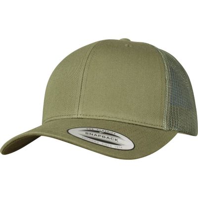 Flexfit/Yupoong Trucker Olive Green 6606 i lager