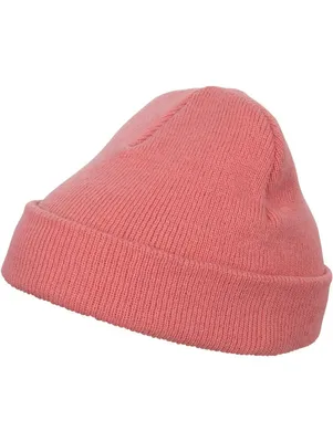 Yupoong Heavyweight Beanie Short Coral
