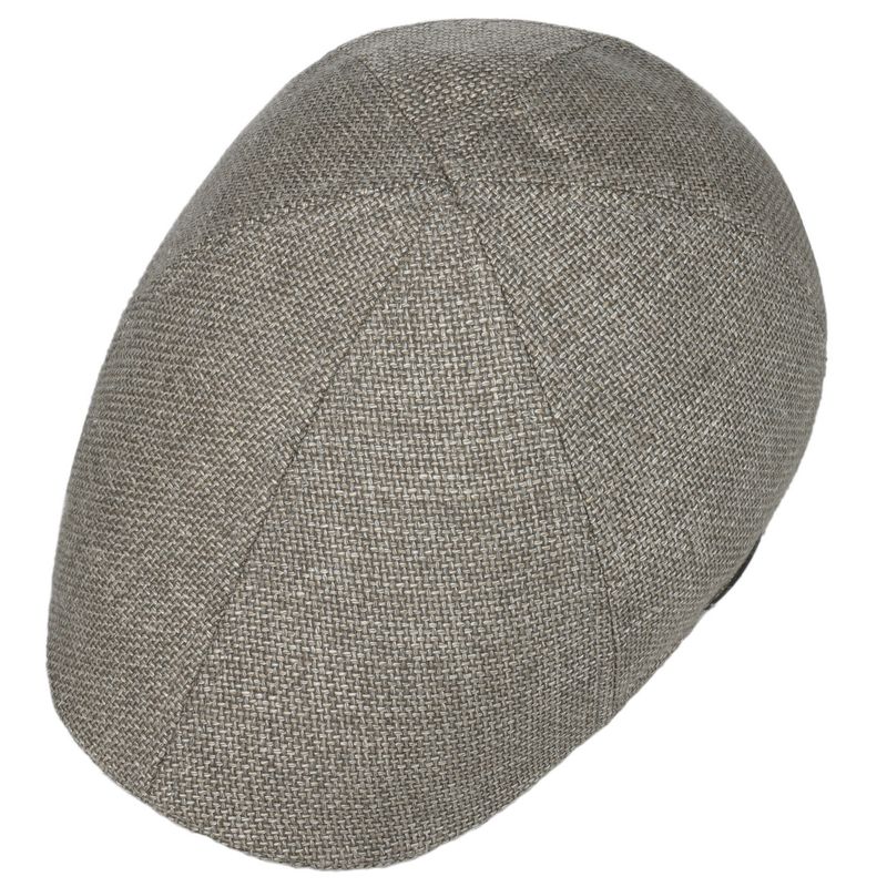 Texas Taleco Flat Cap Grey/Beige  - Stetson