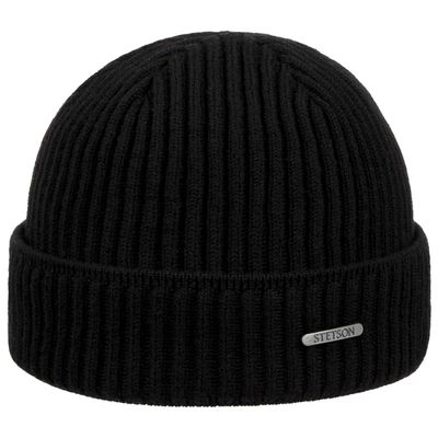 Stetson Parkman Knit Beanie Black