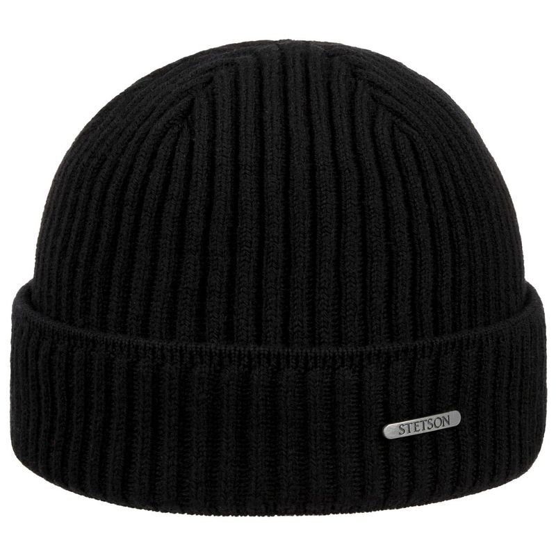 Stetson Parkman Knit Beanie Black