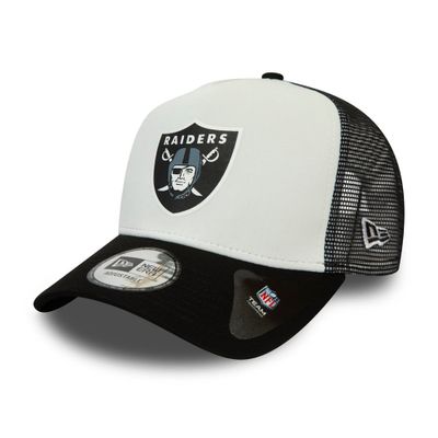 Las Vegas Raiders Team Colour Black A-Frame Trucker Cap - New Era