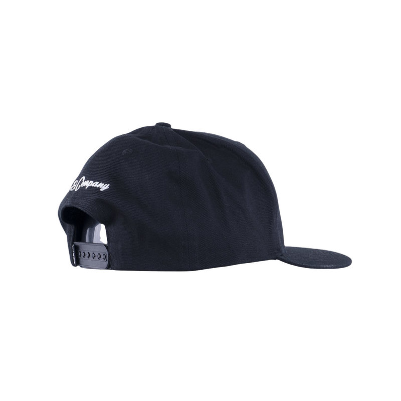 In To The Wild Black Snapback - SQRTN