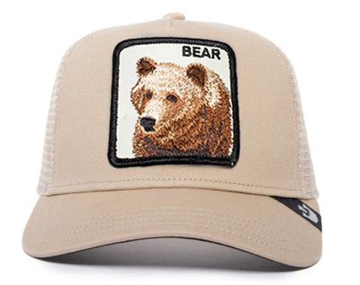 The Bear Trucker Cap Khaki - Goorin Bros