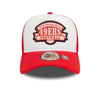 San Francisco 49Ers NFL Red E-Frame Trucker Cap - New Era