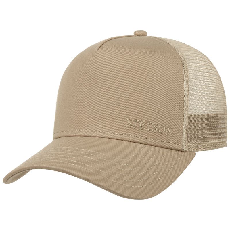 Classic Cotton Trucker Cap Sand - Stetson