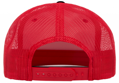 Foam Trucker keps Black/White/Red - Yupoong