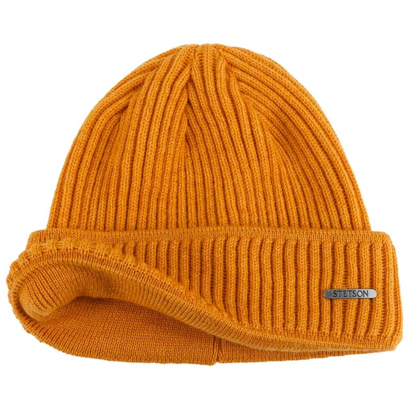 Stetson Parkman Knit Beanie Mustard