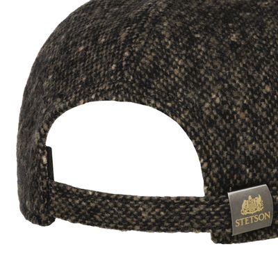 Classic Donegal Tweed Black/Mud Cap - Stetson