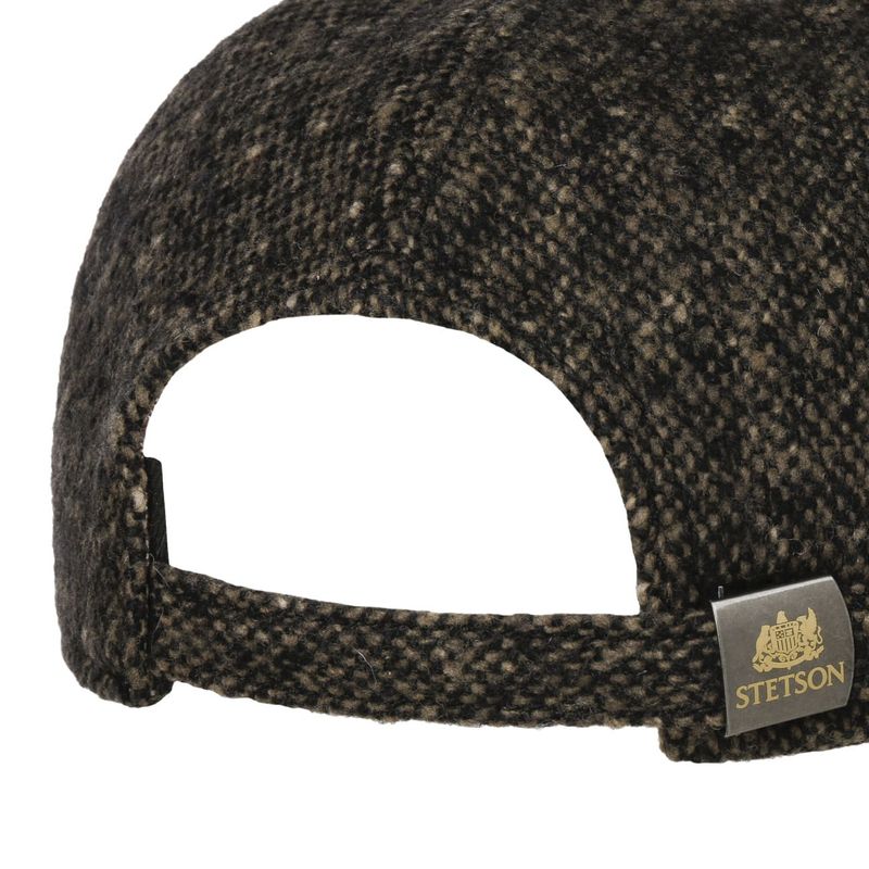 Classic Donegal Tweed Black/Mud Cap - Stetson