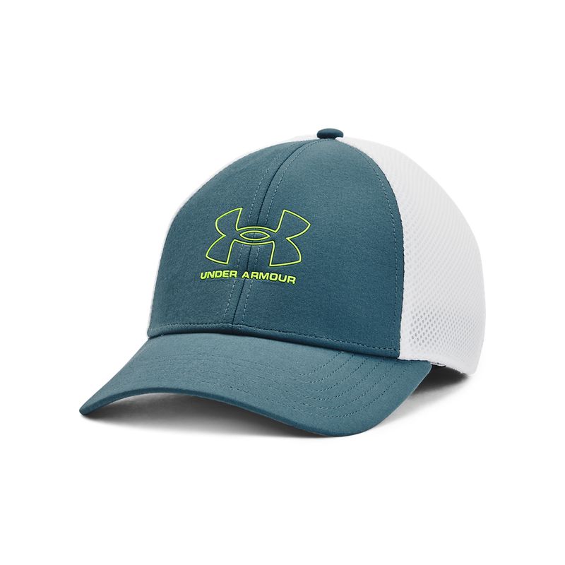 UA Iso-Chill Driver Mesh Trucker Static Blue - Under Armour
