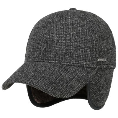 Baseball Cap EF Wool Anthra Melange  - Stetson