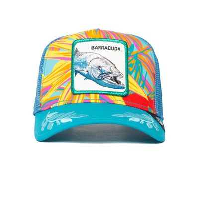 Ooh Barracuda Trucker - Blue - Goorin Bros