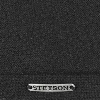 Brooklin Wool Cashmere Flat Cap Black - Stetson