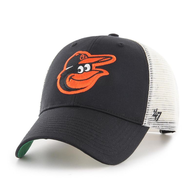 MLB Baltimore Orioles Black Trucker