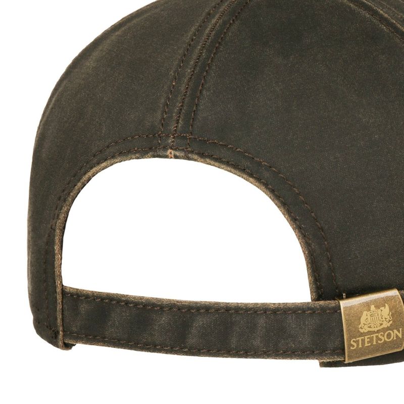 Baseball Cap CO/PES Leather Patch - Stetson