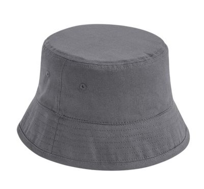 EarthAware® Organic Cotton Bucket Hat Graphite Grey- Beechfield