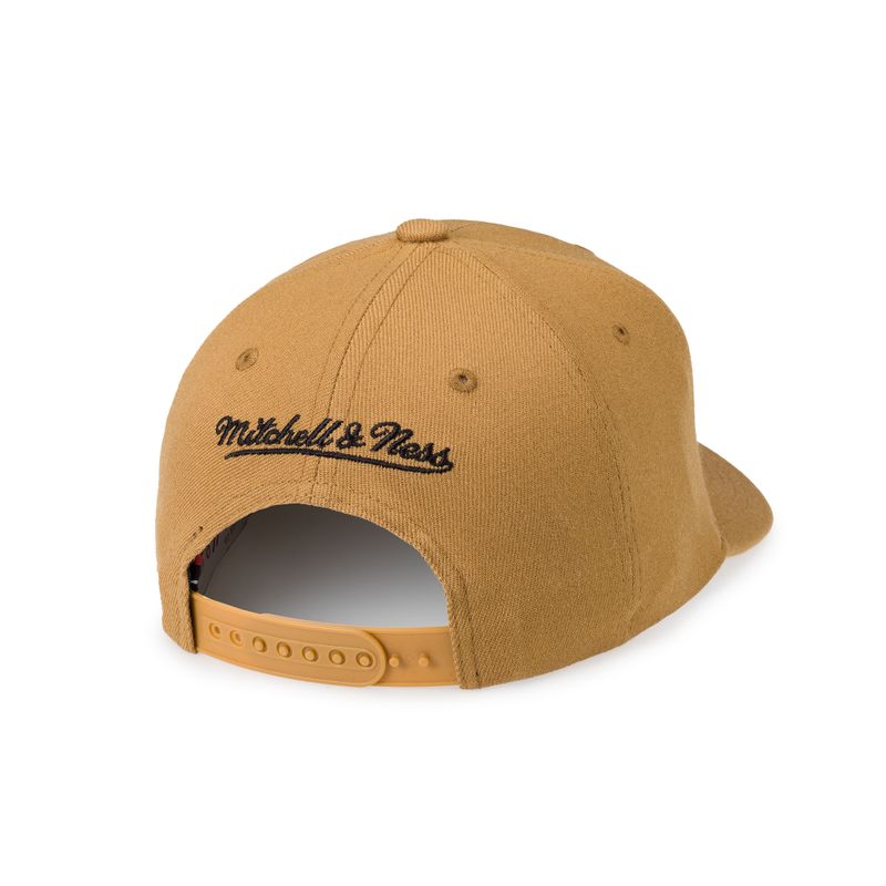 Own Brand Pinscript Tan/Black Red Classic - Mitchell & Ness