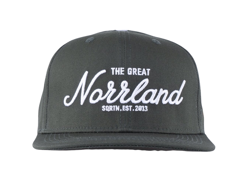 The Great Norrland Snapback Dark Olive - SQRTN