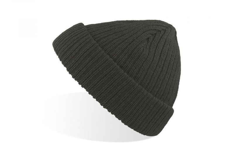 Docker Forest Green Fold Up Rib Beanie Forest Green - Atlantis