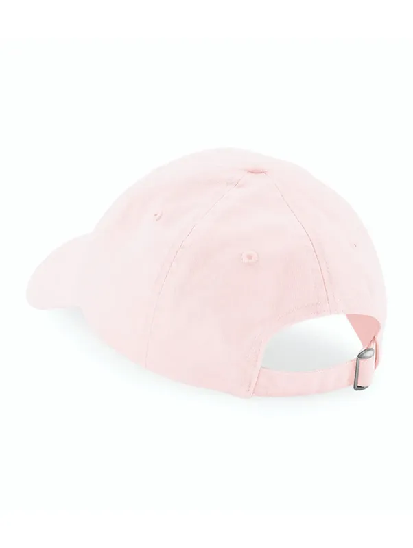 Low Profile 6 Panel Pastel Pink Dad Cap - Beechfield